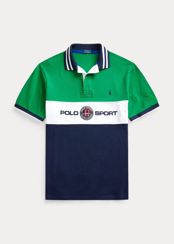 Polo Ralph Lauren Polo Sport Mesh Polo Shirt Herre Danmark (UDACT9356)